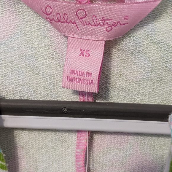 Lilly Pulitzer NWT Harper Shift Dress Pelican Pink Pop Up Chimply Chic Size XS - Picture 7 of 12